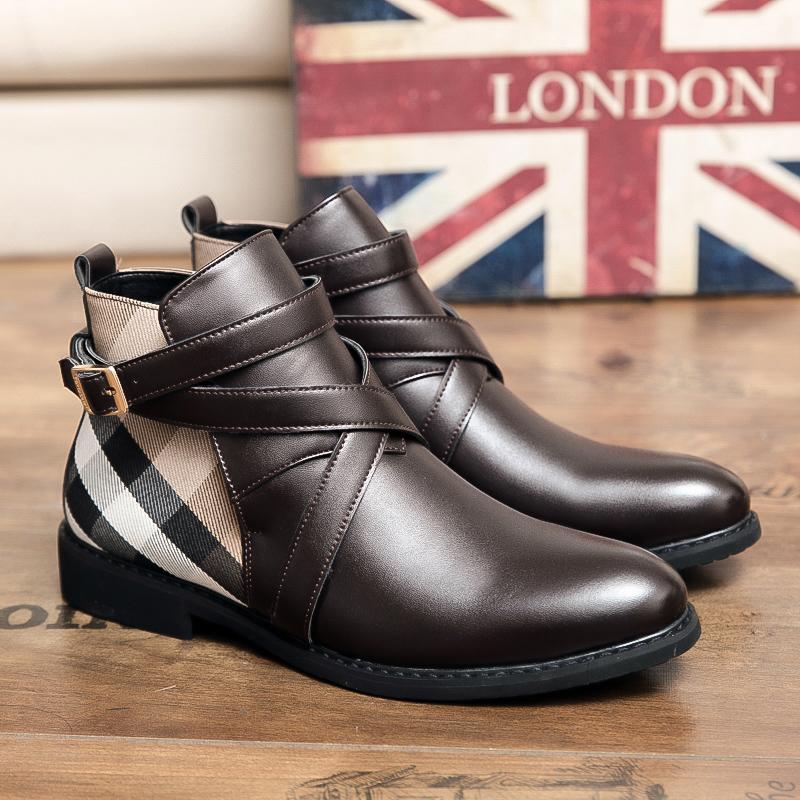 Men Classic Check Boot